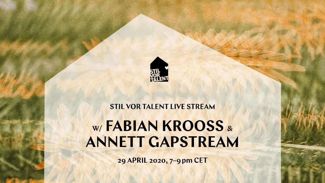 Live Stream w/ Fabian Krooss & Annett Gapstream